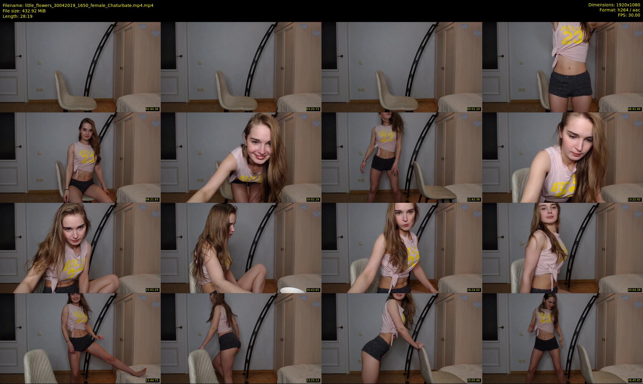 litlle_flowers — 29 minute Chaturbate female cam show recording, 1080p, Apr 30, 2019