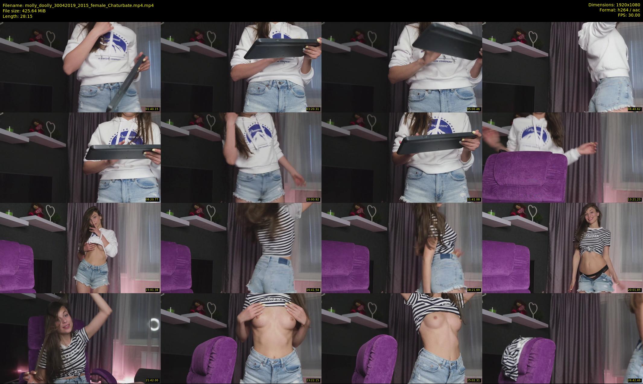 molly_doolly — 29 minute Chaturbate female cam show recording, 1080p, Apr 30, 2019