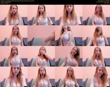 onebigkiss — 61 minute Chaturbate female cam show recording, 720p, Apr 30, 2019