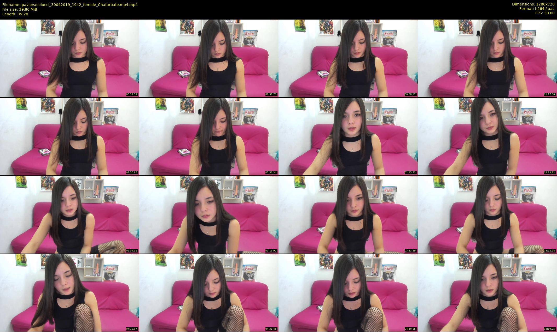 pavlovacolucci — 6 minute Chaturbate female cam show recording, 720p, Apr 30, 2019