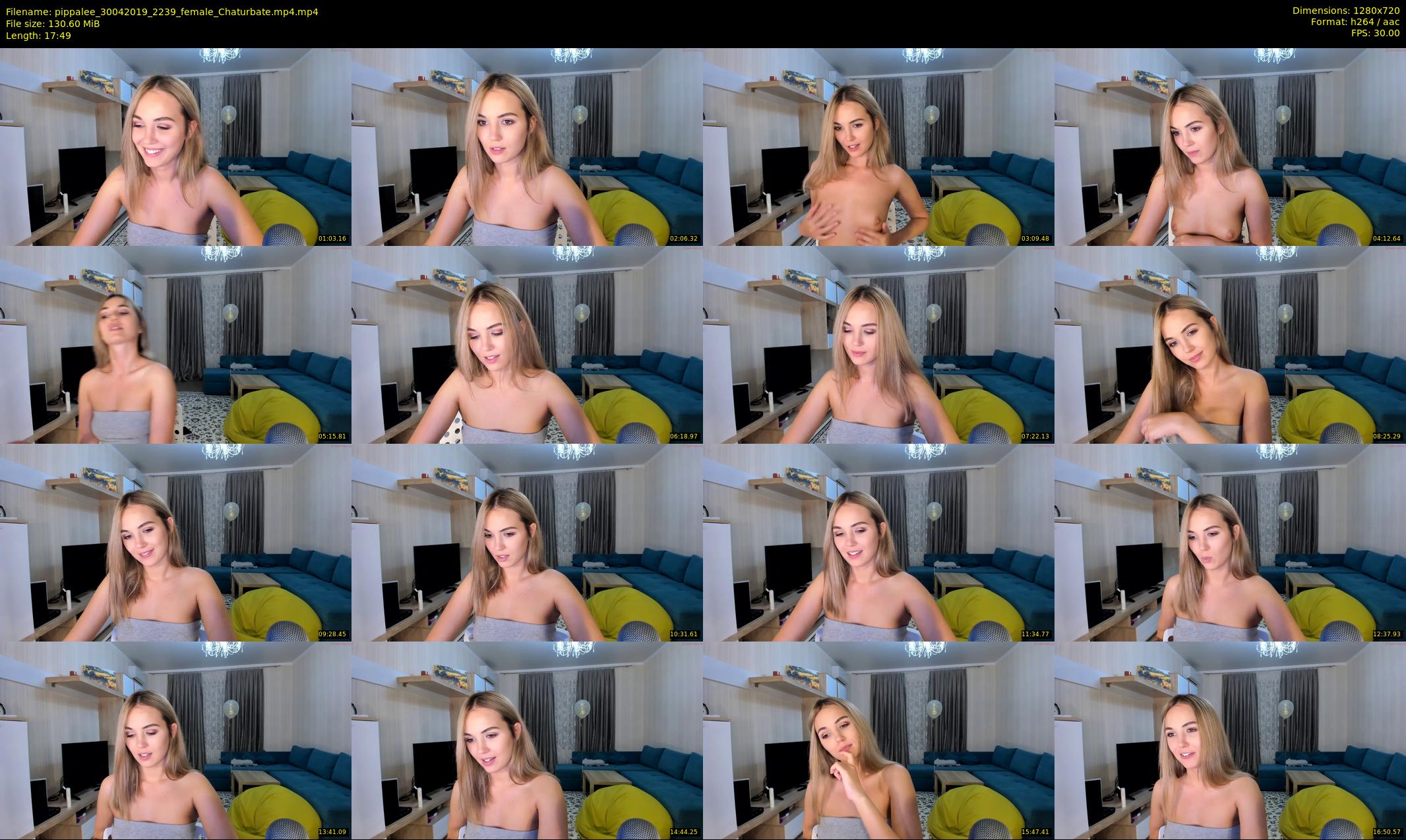 pippalee — 18 minute Chaturbate female cam show recording, 720p, Apr 30, 2019