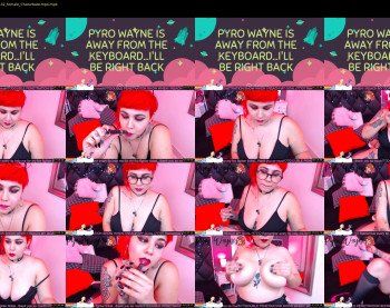 pyrowayne — 93 minute Chaturbate female cam show recording, 720p, May 1, 2019