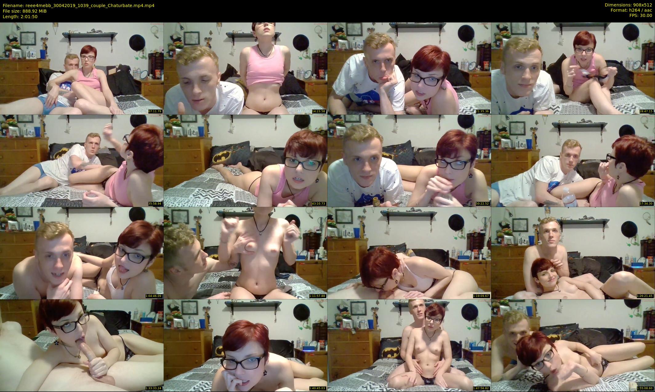 reee4mebb — 122 minute Chaturbate couple cam show recording, 480p, Apr 30, 2019