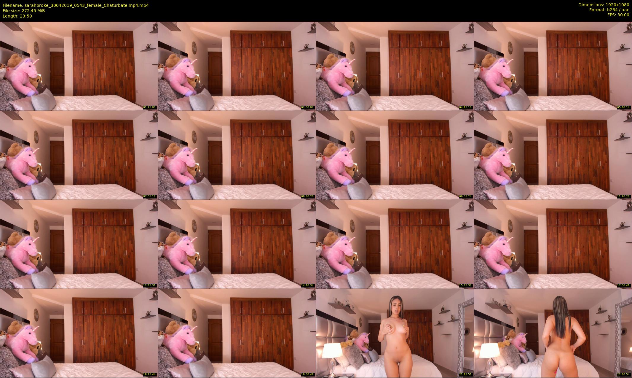 sarahbroke — 24 minute Chaturbate female cam show recording, 1080p, Apr 30, 2019