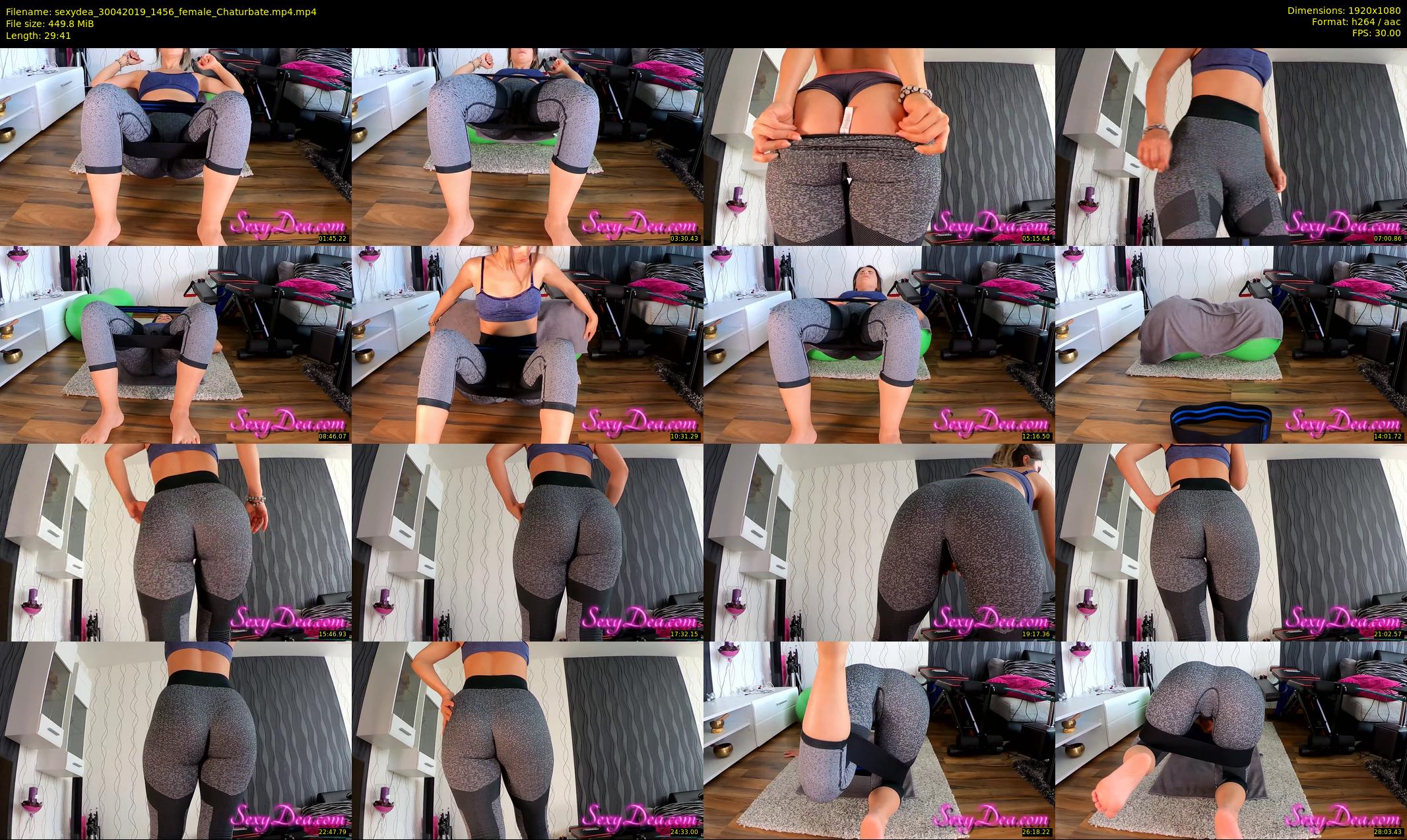sexydea — 30 minute Chaturbate female cam show recording, 1080p, Apr 30, 2019
