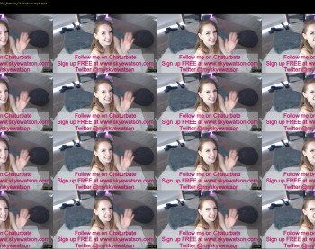 skyewatson — 3 minute Chaturbate female cam show recording, 1080p, May 1, 2019
