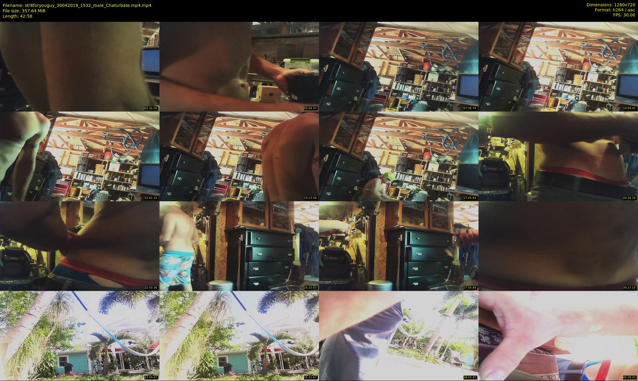 str8foryouguy — 43 minute Chaturbate male cam show recording, 720p, Apr 30, 2019