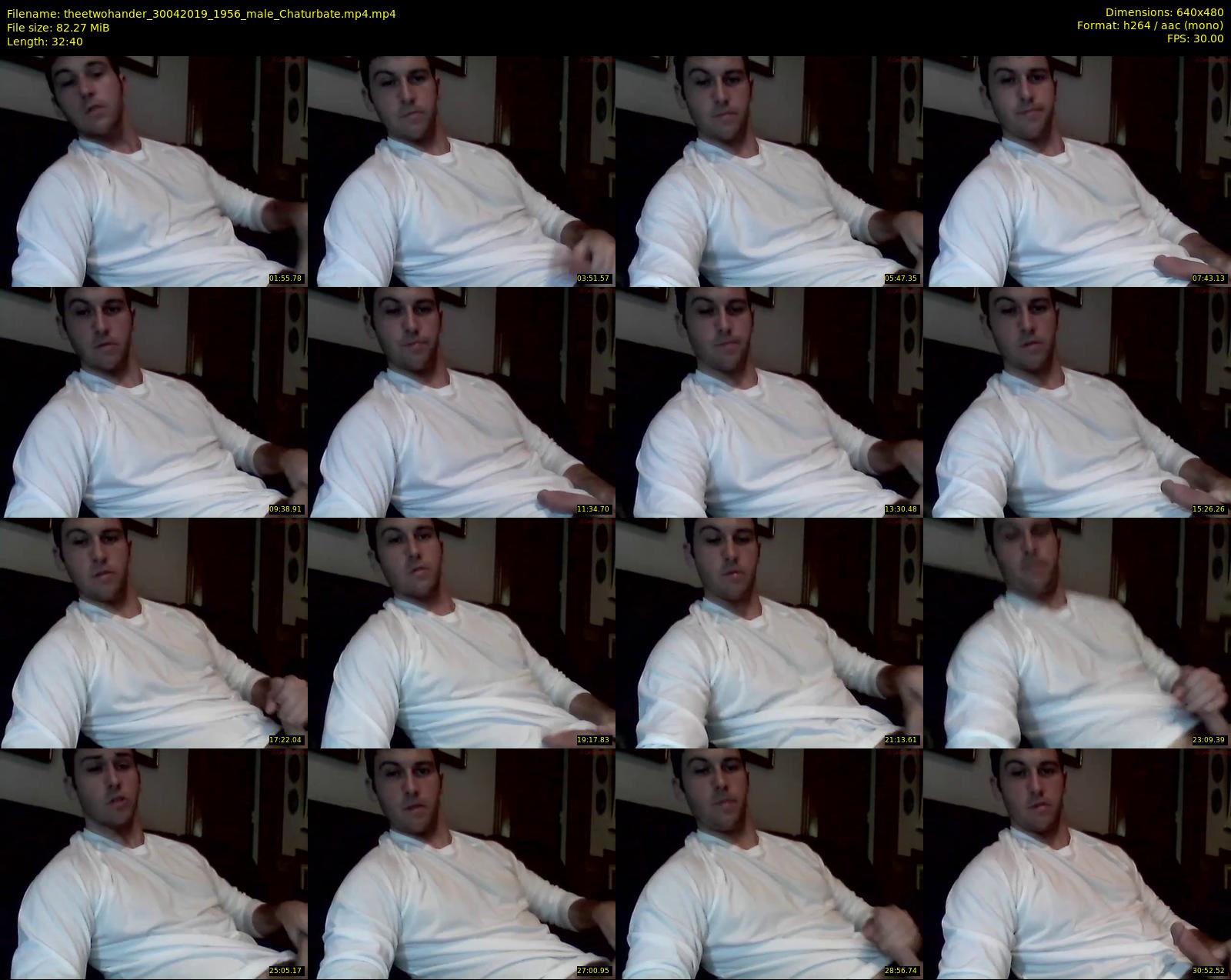 theetwohander — 33 minute Chaturbate male cam show recording, 480p, Apr 30, 2019