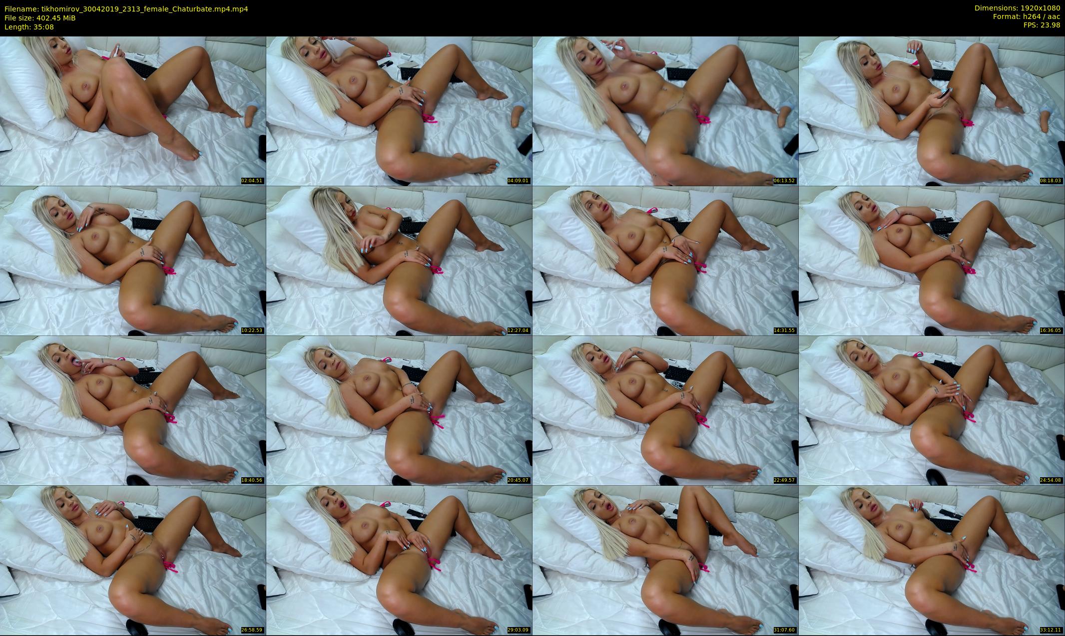tikhomirov — 36 minute Chaturbate female cam show recording, 1080p, Apr 30, 2019