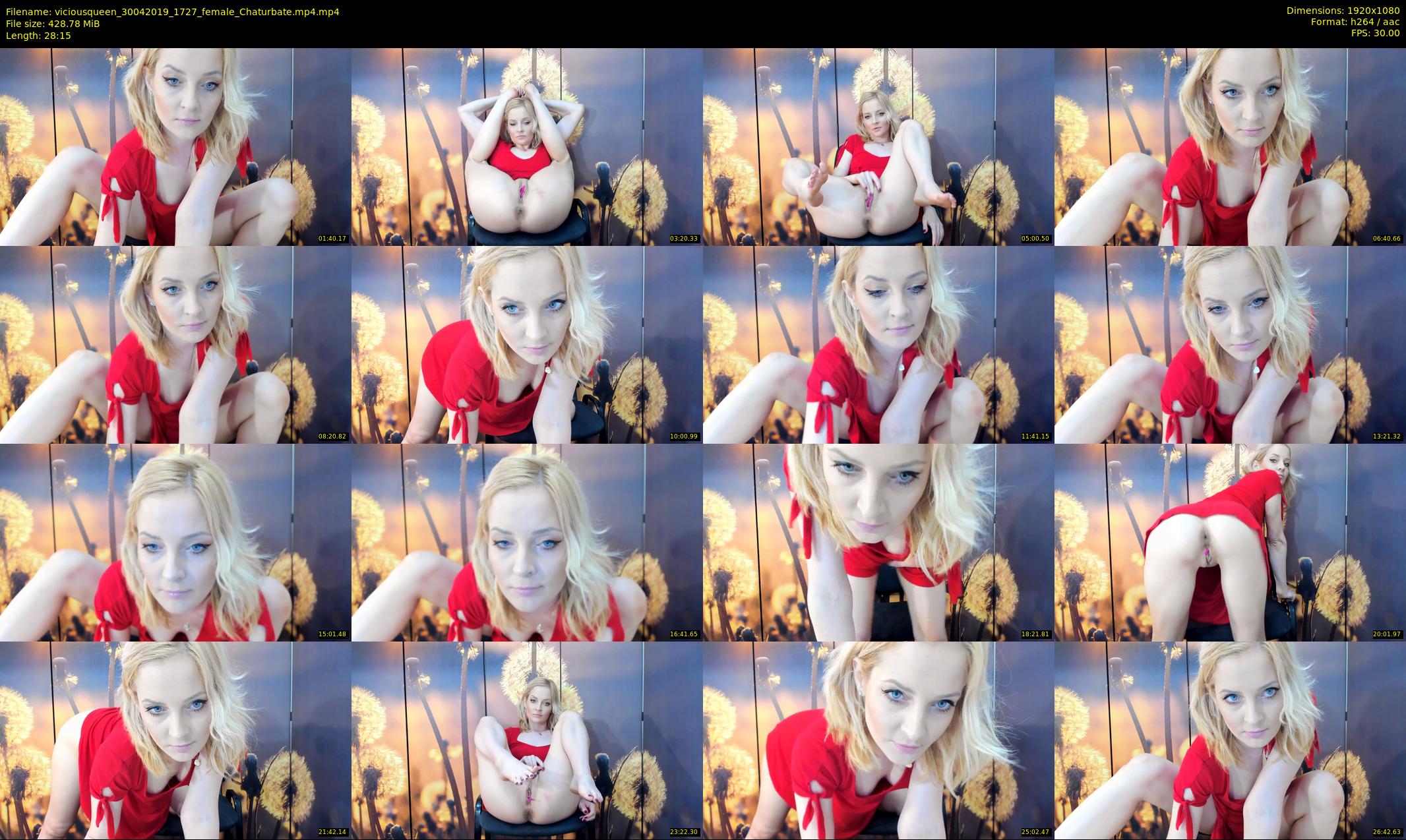 viciousqueen — 29 minute Chaturbate female cam show recording, 1080p, Apr 30, 2019