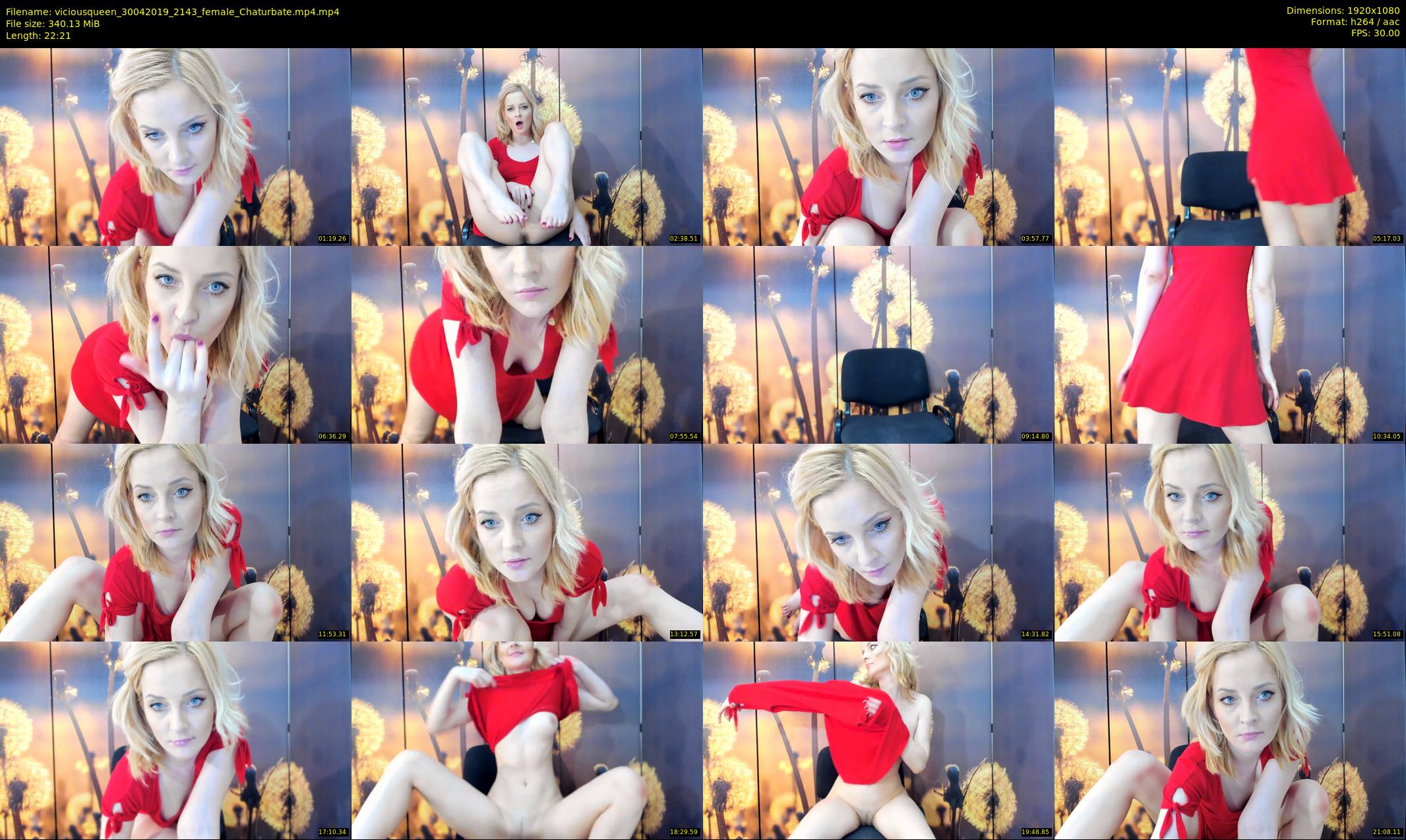 viciousqueen — 23 minute Chaturbate female cam show recording, 1080p, Apr 30, 2019