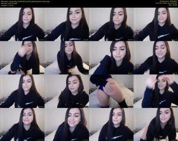 AlyssaShy — 95 minute MyFreeCams cam show recording, 480p, May 2, 2019