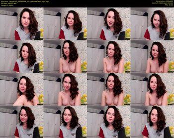 LizzyPeach — 129 minute MyFreeCams cam show recording, 480p, May 2, 2019