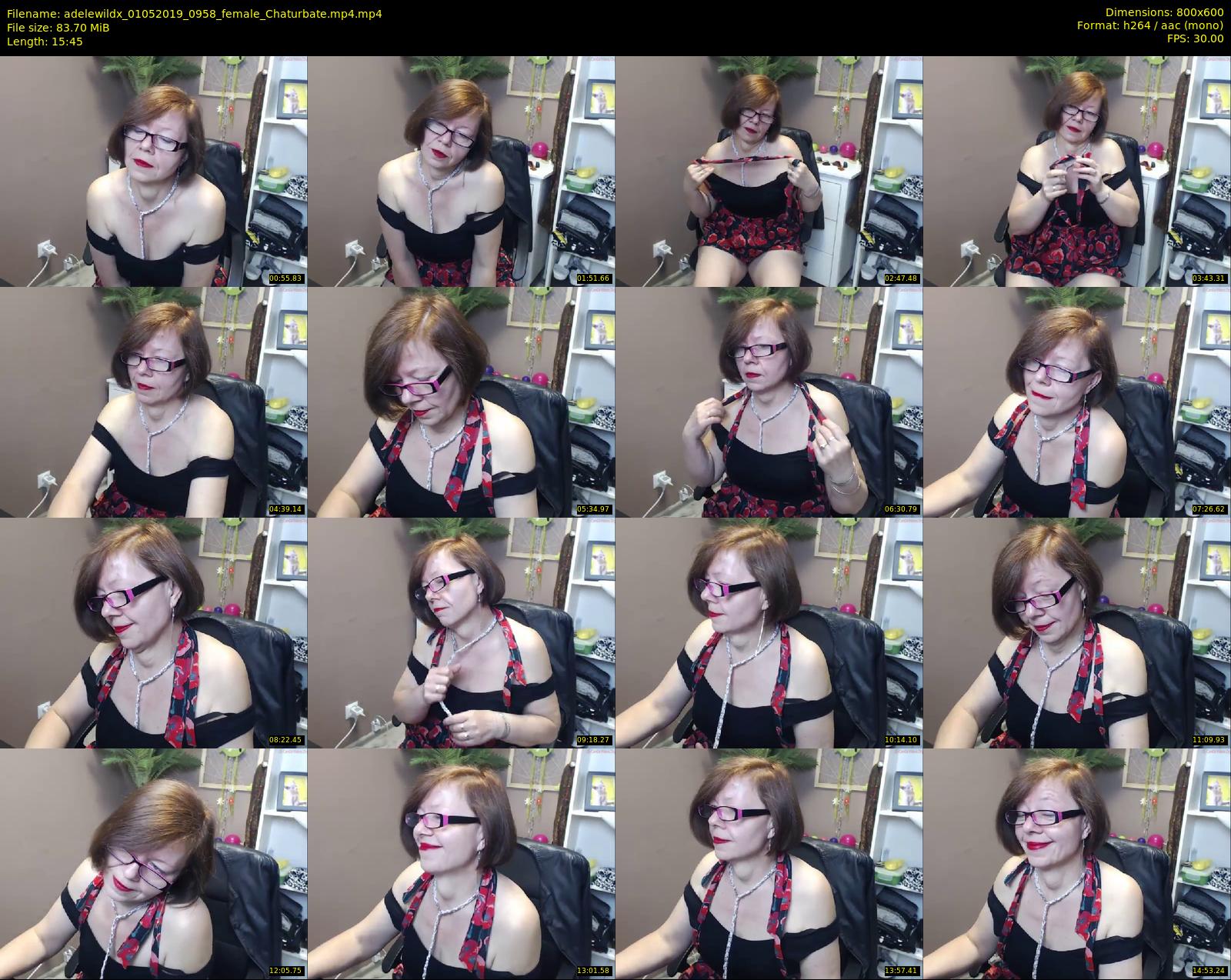 adelewildx — 16 minute Chaturbate female cam show recording, 480p, May 1, 2019