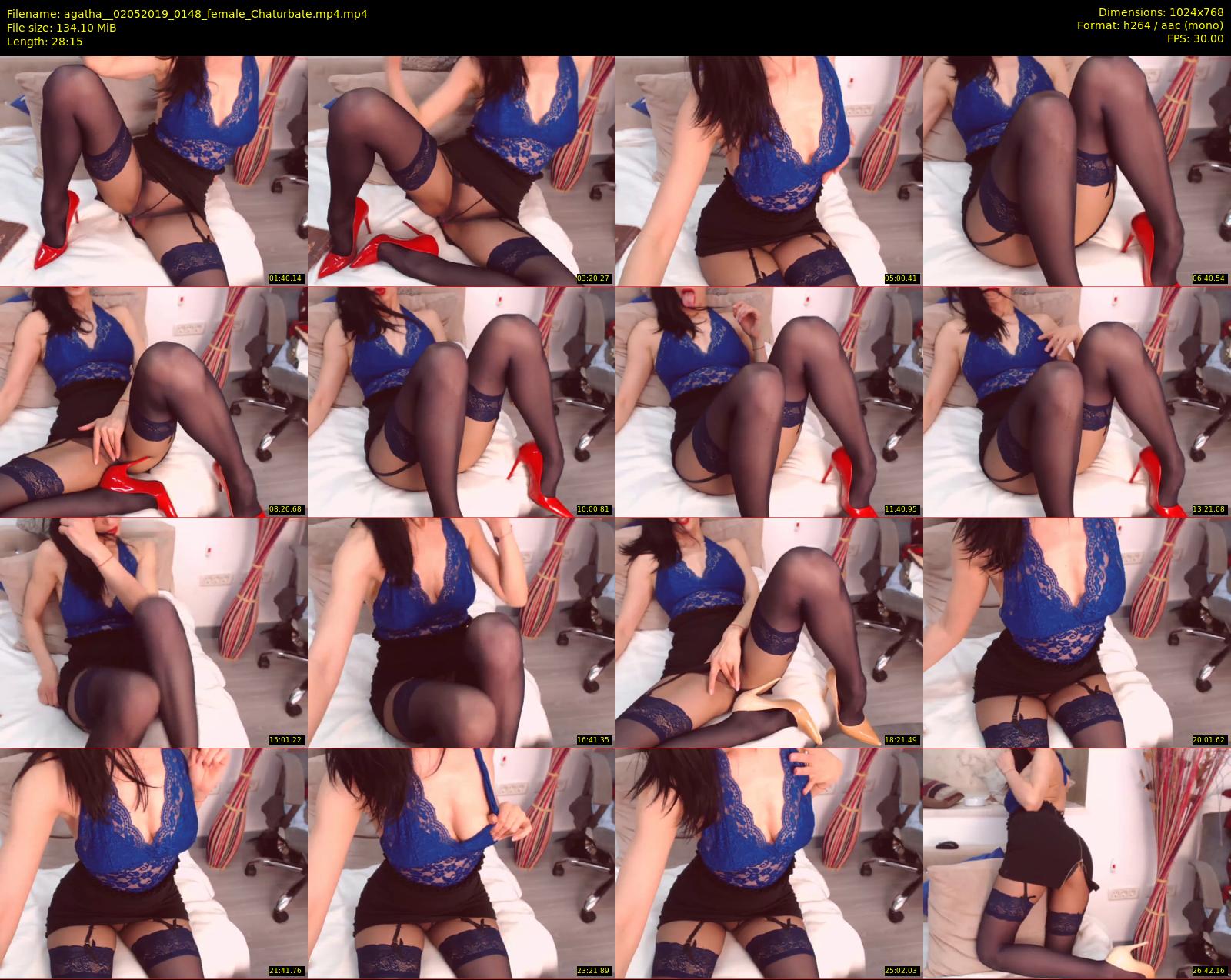 agatha_ — 29 minute Chaturbate female cam show recording, 720p, May 2, 2019
