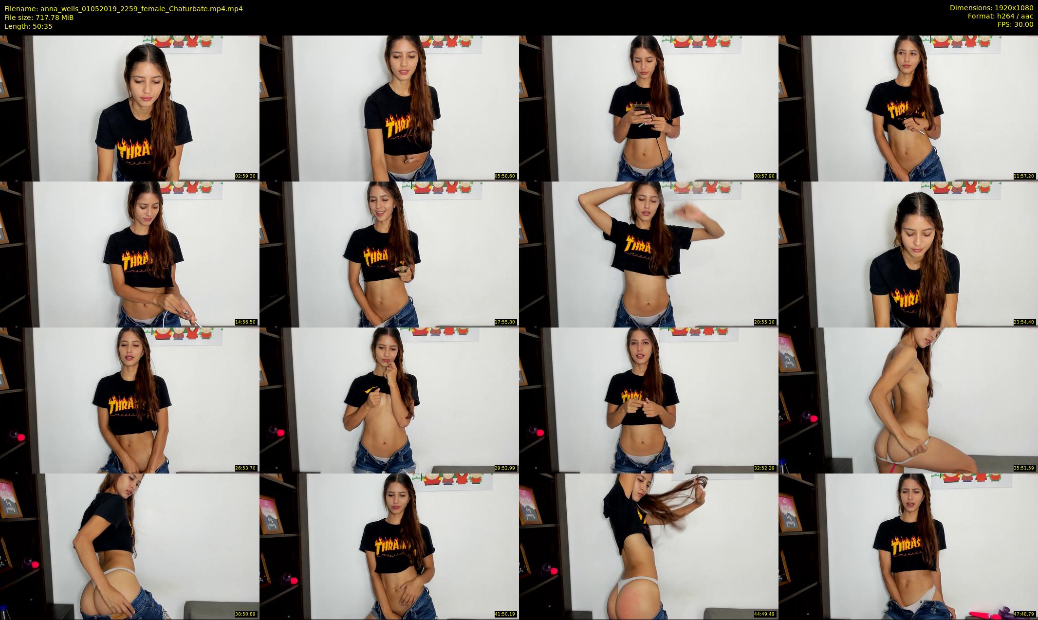 anna_wells — 51 minute Chaturbate female cam show recording, 1080p, May 1, 2019