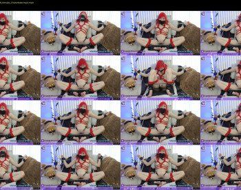 annajelly — 35 minute Chaturbate couple cam show recording, 1080p, May 1, 2019