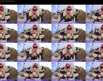 annajelly — 35 minute Chaturbate couple cam show recording, 1080p, May 1, 2019