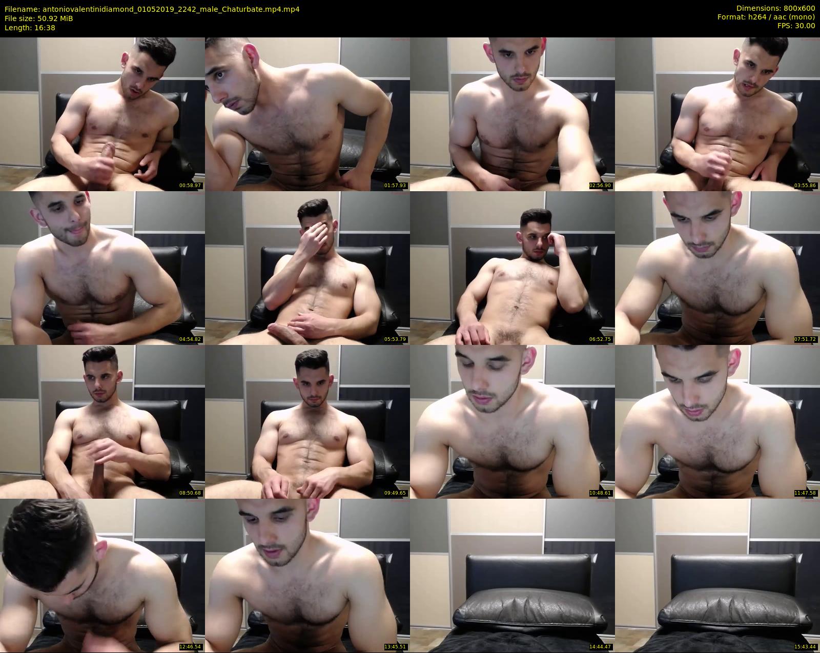 antoniovalentinidiamond — 17 minute Chaturbate male cam show recording, 480p, May 1, 2019