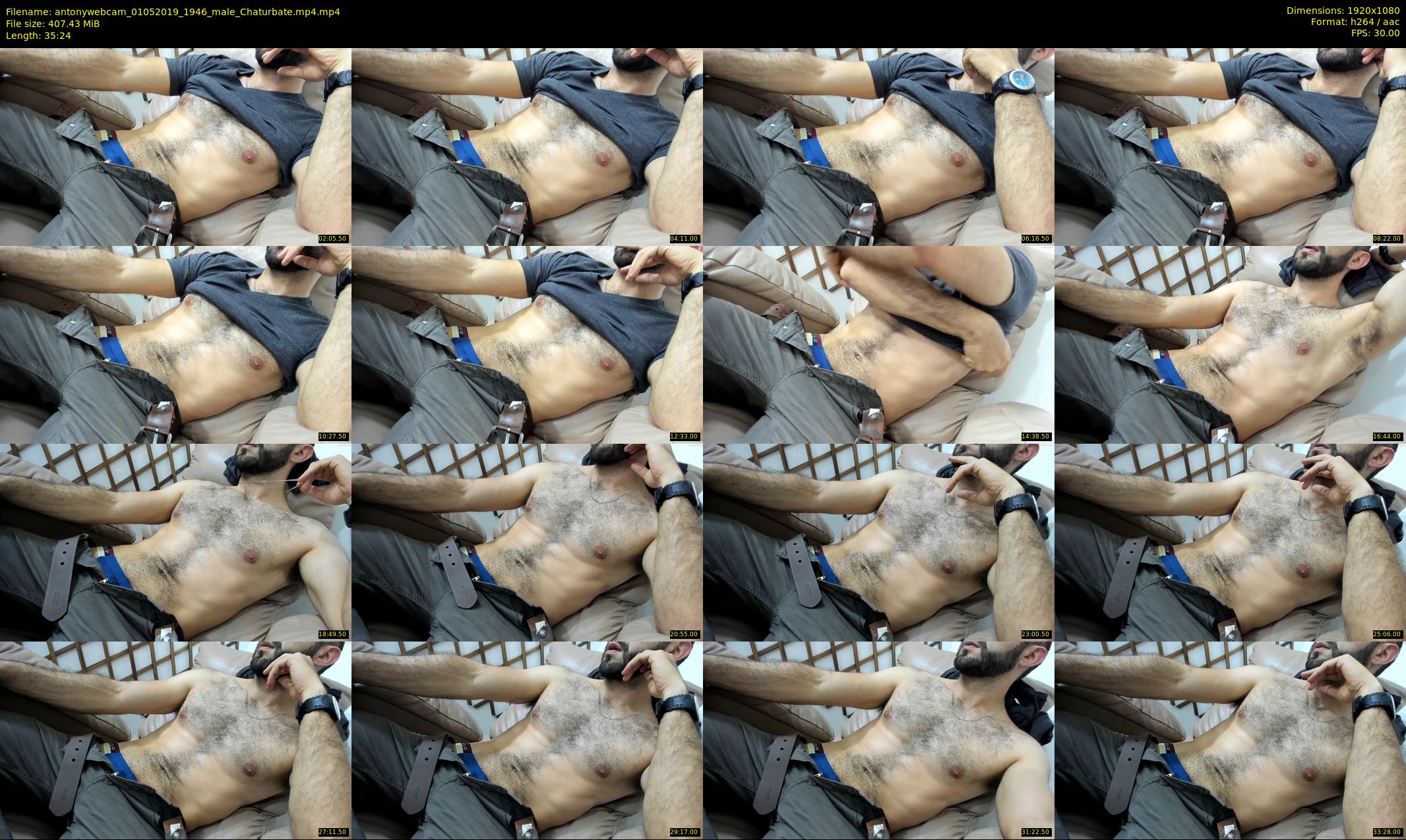 antonywebcam — 36 minute Chaturbate male cam show recording, 1080p, May 1, 2019