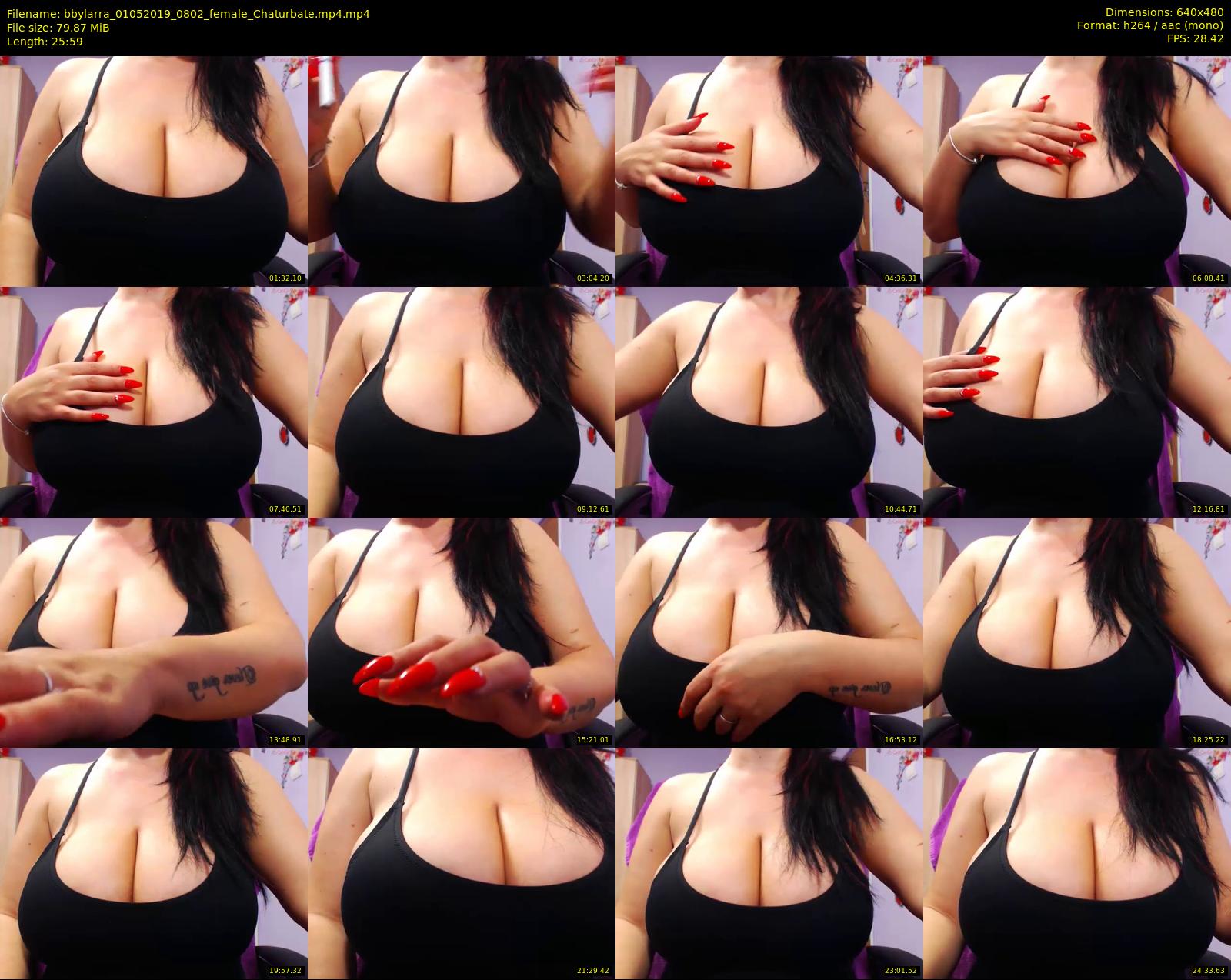 bbylarra — 26 minute Chaturbate couple cam show recording, 480p, May 1, 2019
