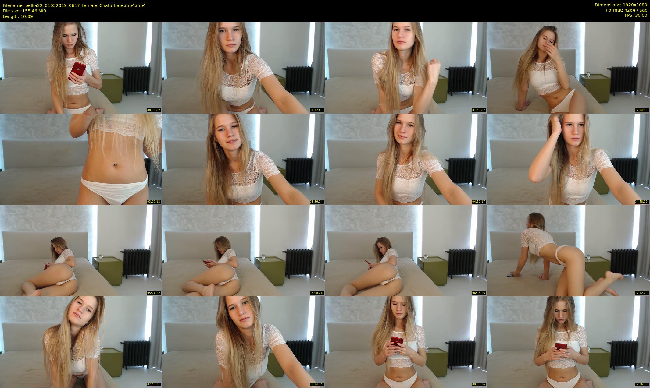 belka22 — 11 minute Chaturbate female cam show recording, 1080p, May 1, 2019