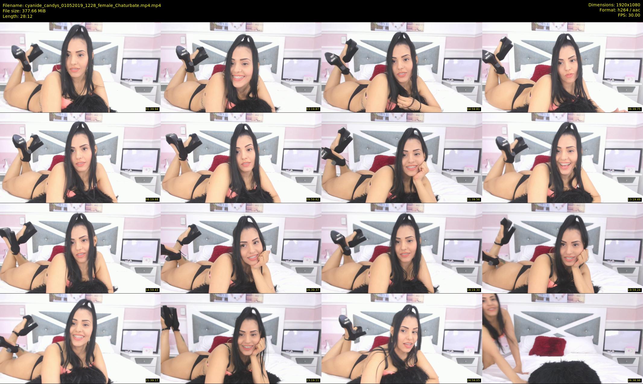 cyanide_candys — 29 minute Chaturbate female cam show recording, 1080p, May 1, 2019