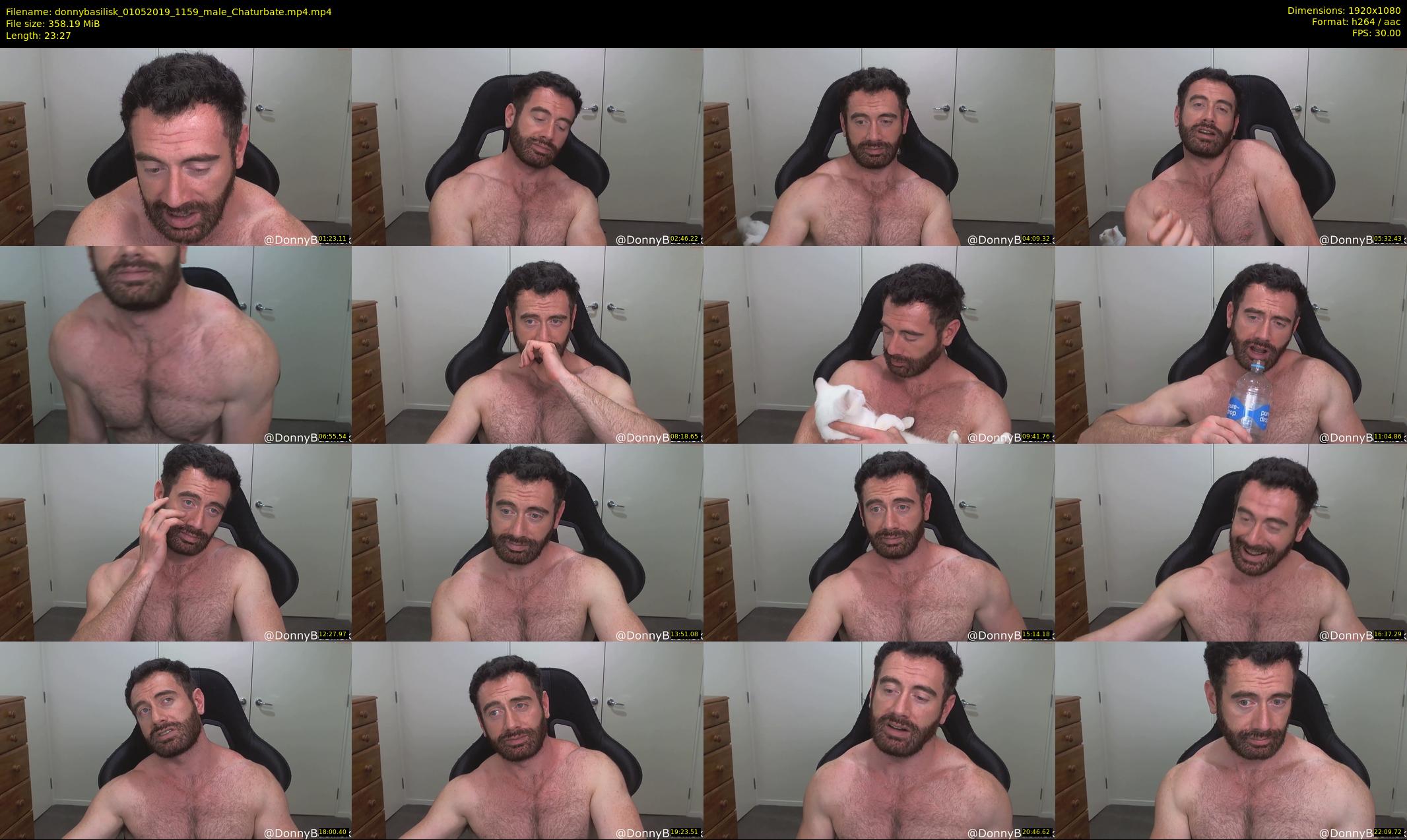 donnybasilisk — 24 minute Chaturbate male cam show recording, 1080p, May 1, 2019