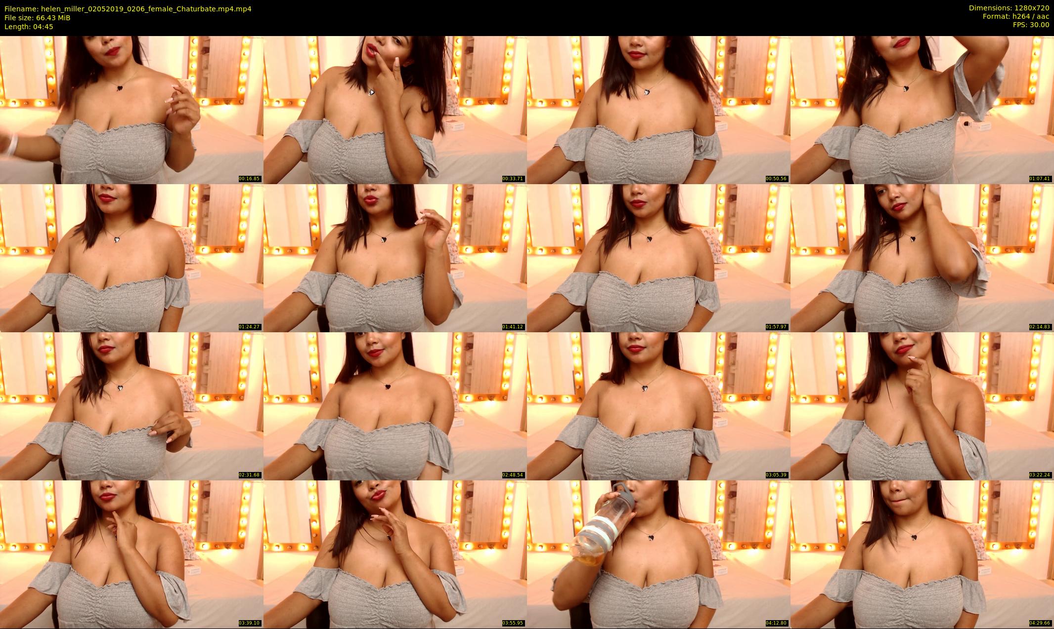 helen_miller — 5 minute Chaturbate female cam show recording, 720p, May 2, 2019