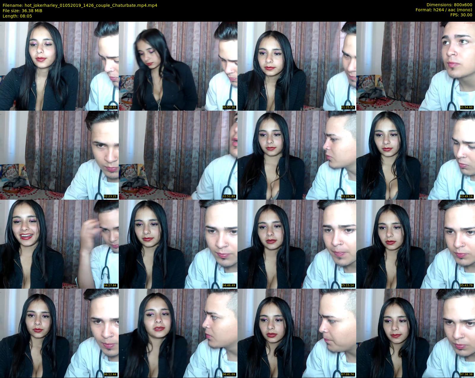 hot_jokerharley — 9 minute Chaturbate couple cam show recording, 480p, May 1, 2019