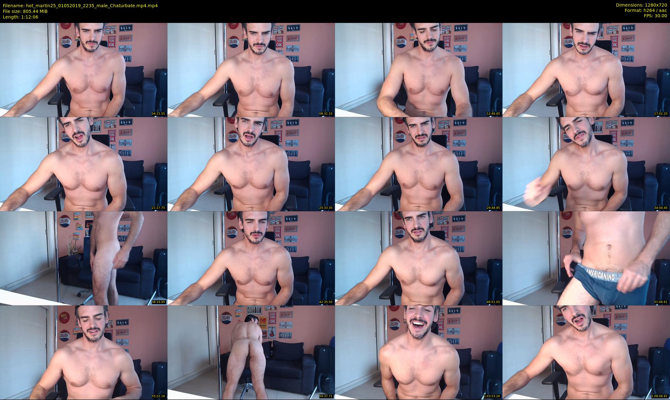 hot_martin25 — 73 minute Chaturbate male cam show recording, 720p, May 1, 2019