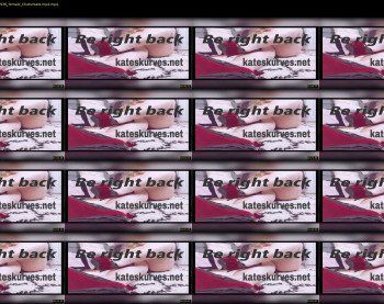 kateskurves — 6 minute Chaturbate female cam show recording, 720p, May 1, 2019