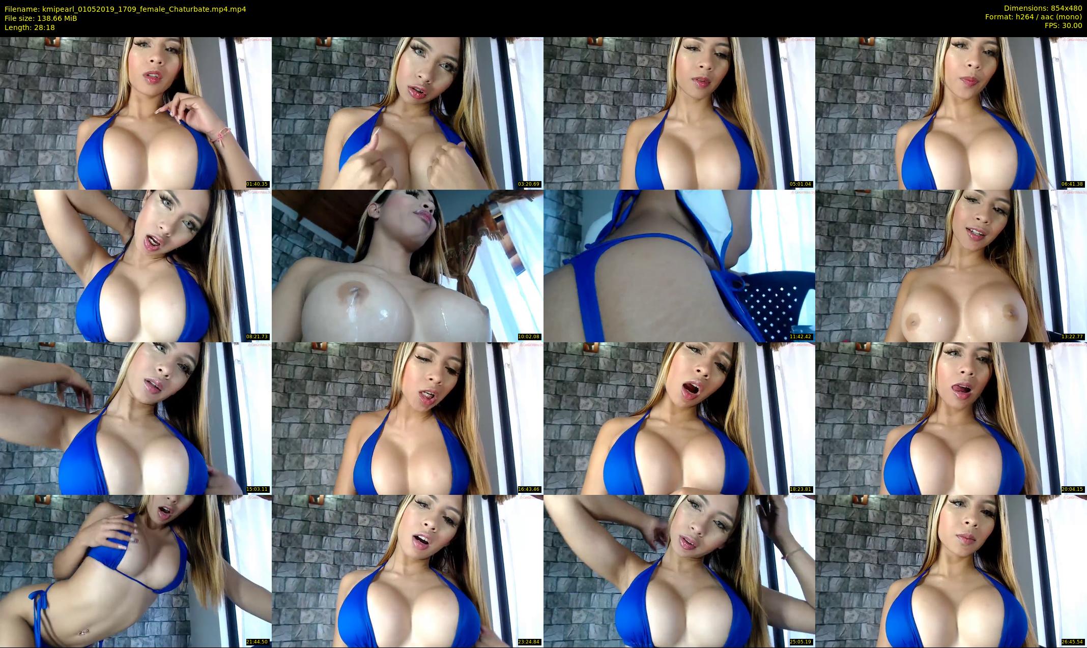 kmipearl — 29 minute Chaturbate female cam show recording, 480p, May 1, 2019