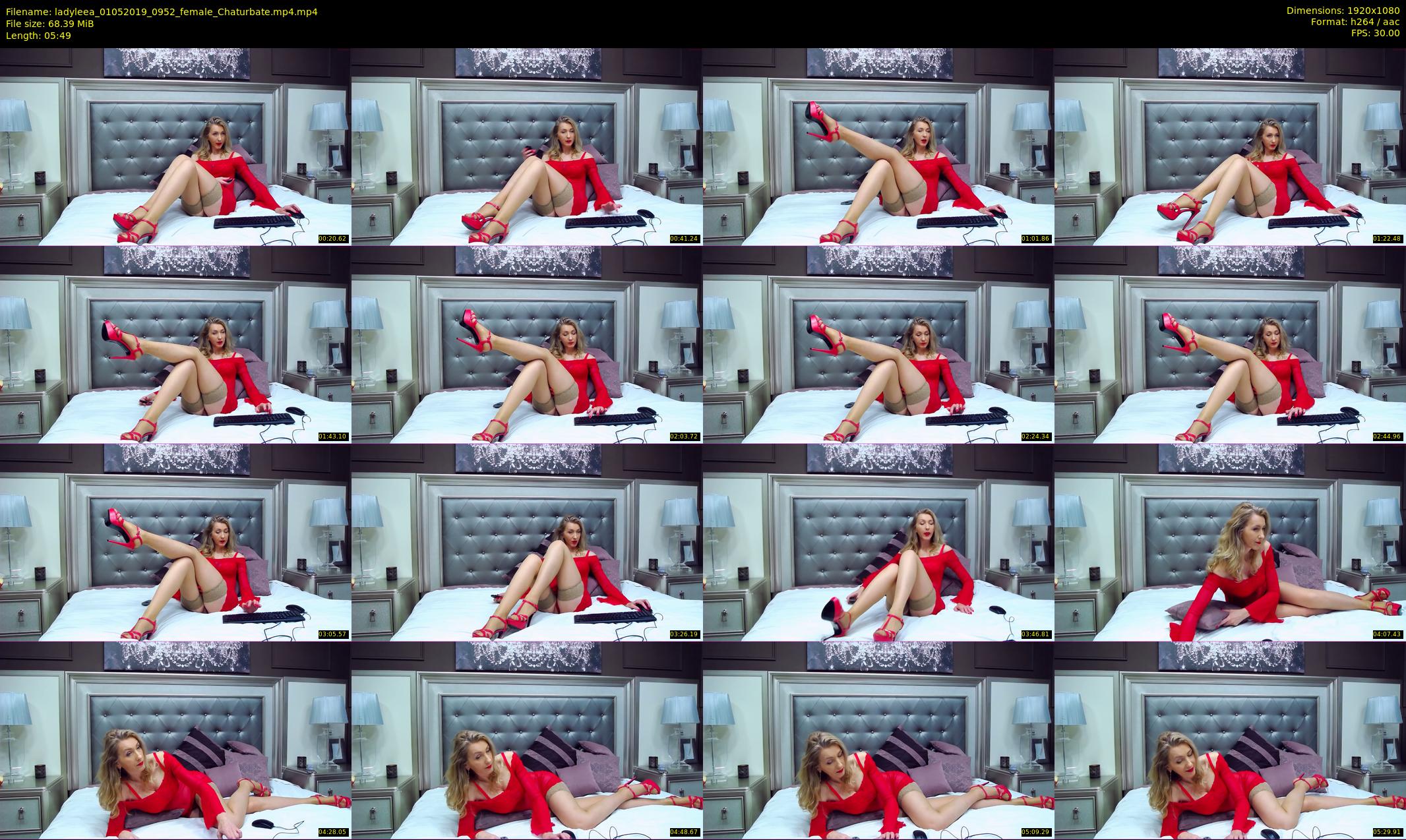 ladyleea — 6 minute Chaturbate female cam show recording, 1080p, May 1, 2019