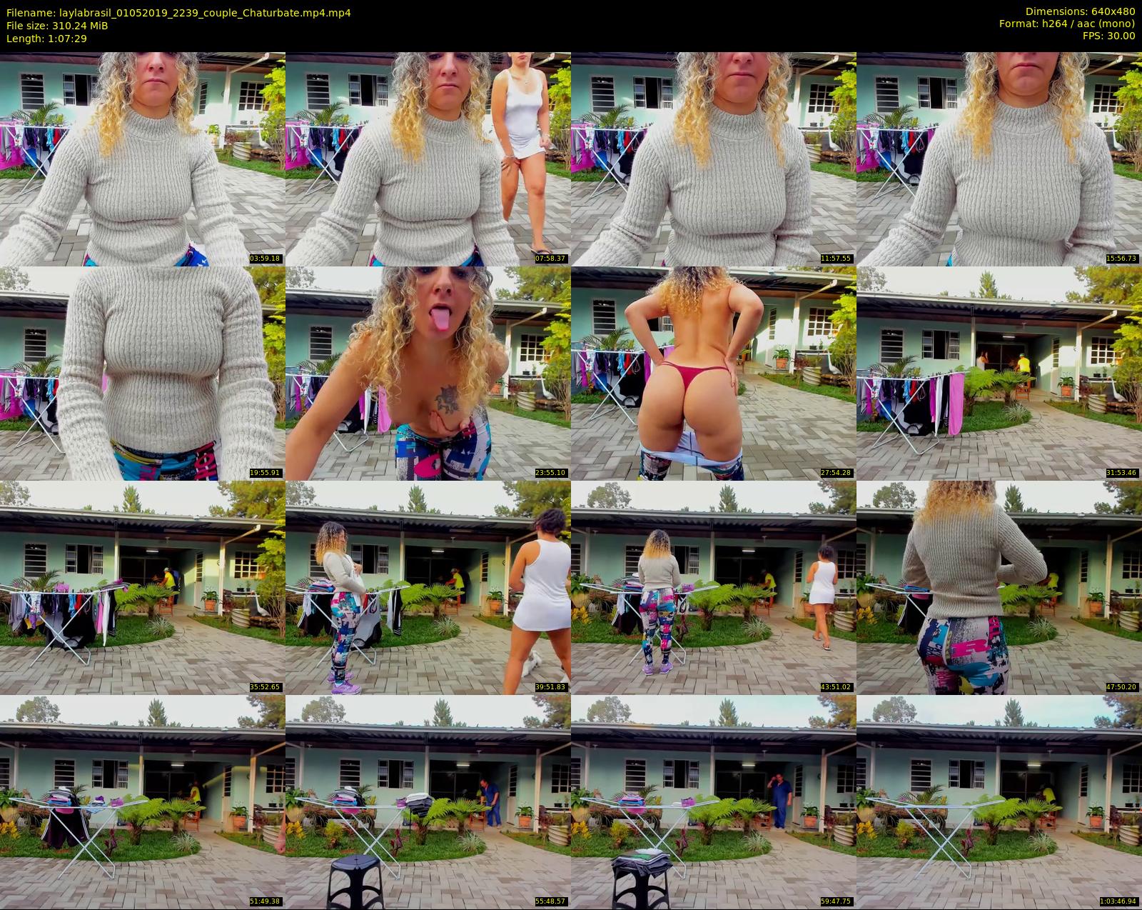 laylabrasil — 68 minute Chaturbate female cam show recording, 480p, May 1, 2019