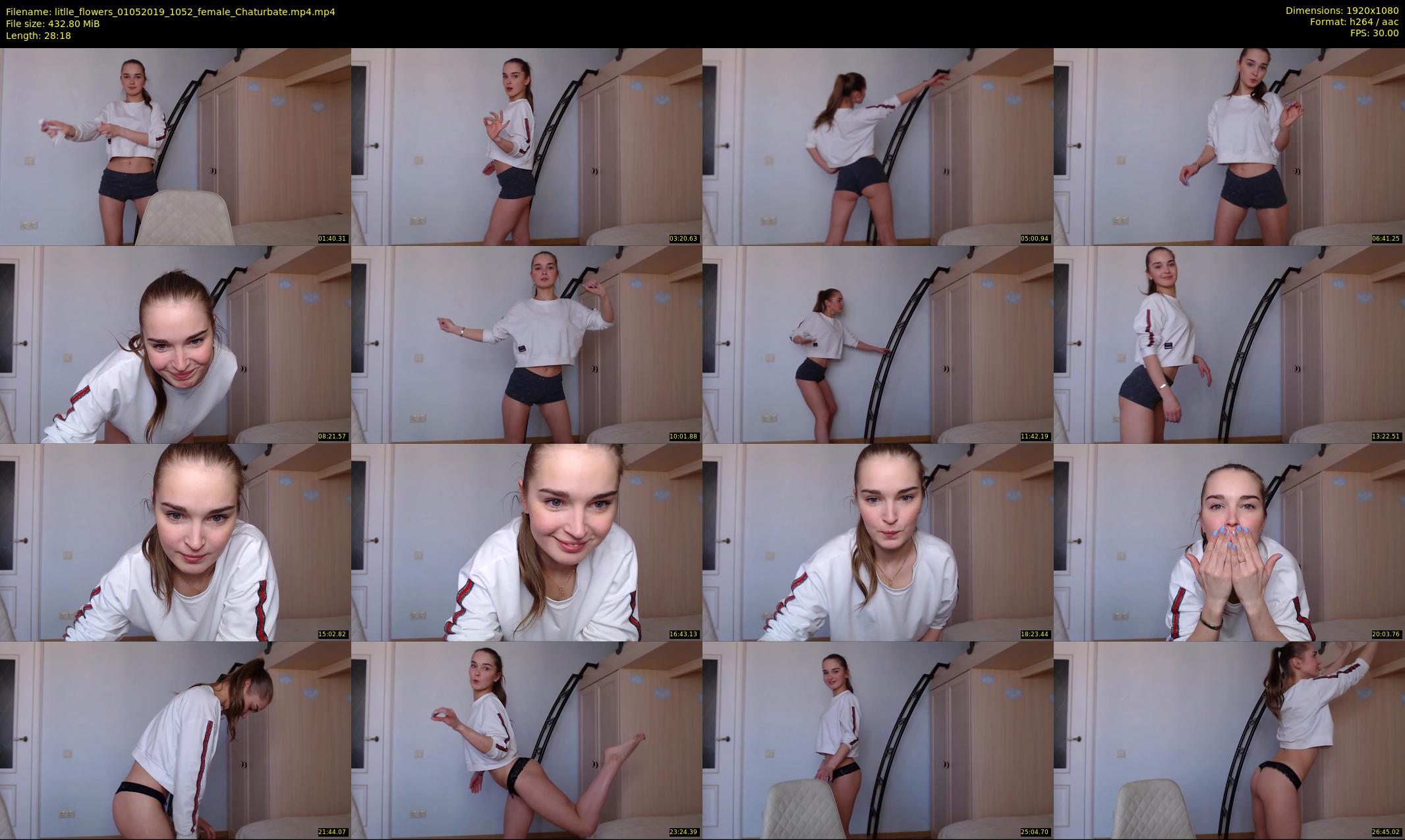 litlle_flowers — 29 minute Chaturbate female cam show recording, 1080p, May 1, 2019