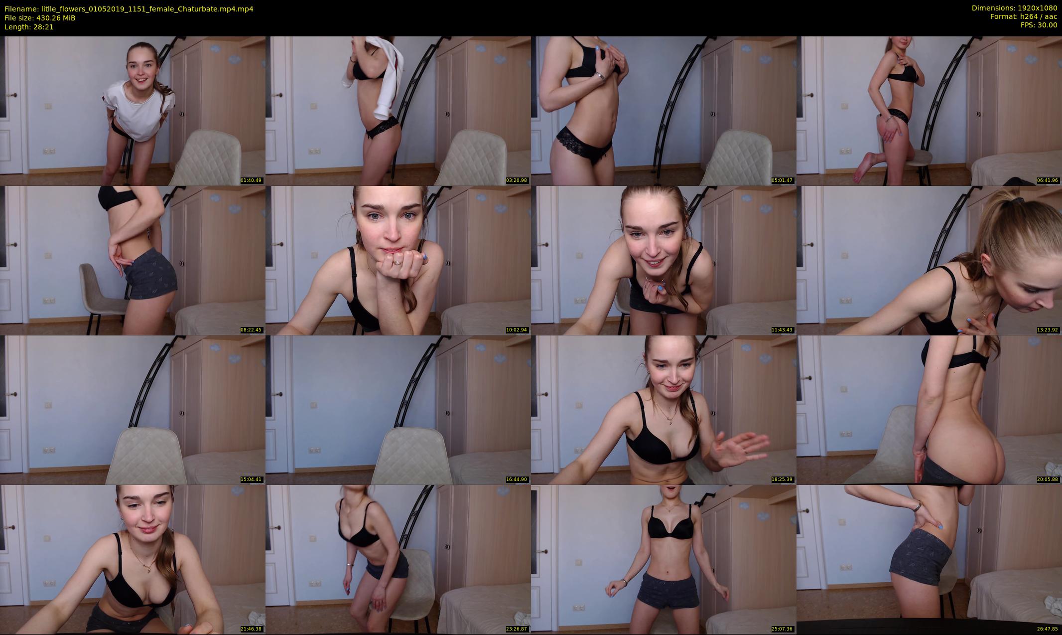 litlle_flowers — 29 minute Chaturbate female cam show recording, 1080p, May 1, 2019