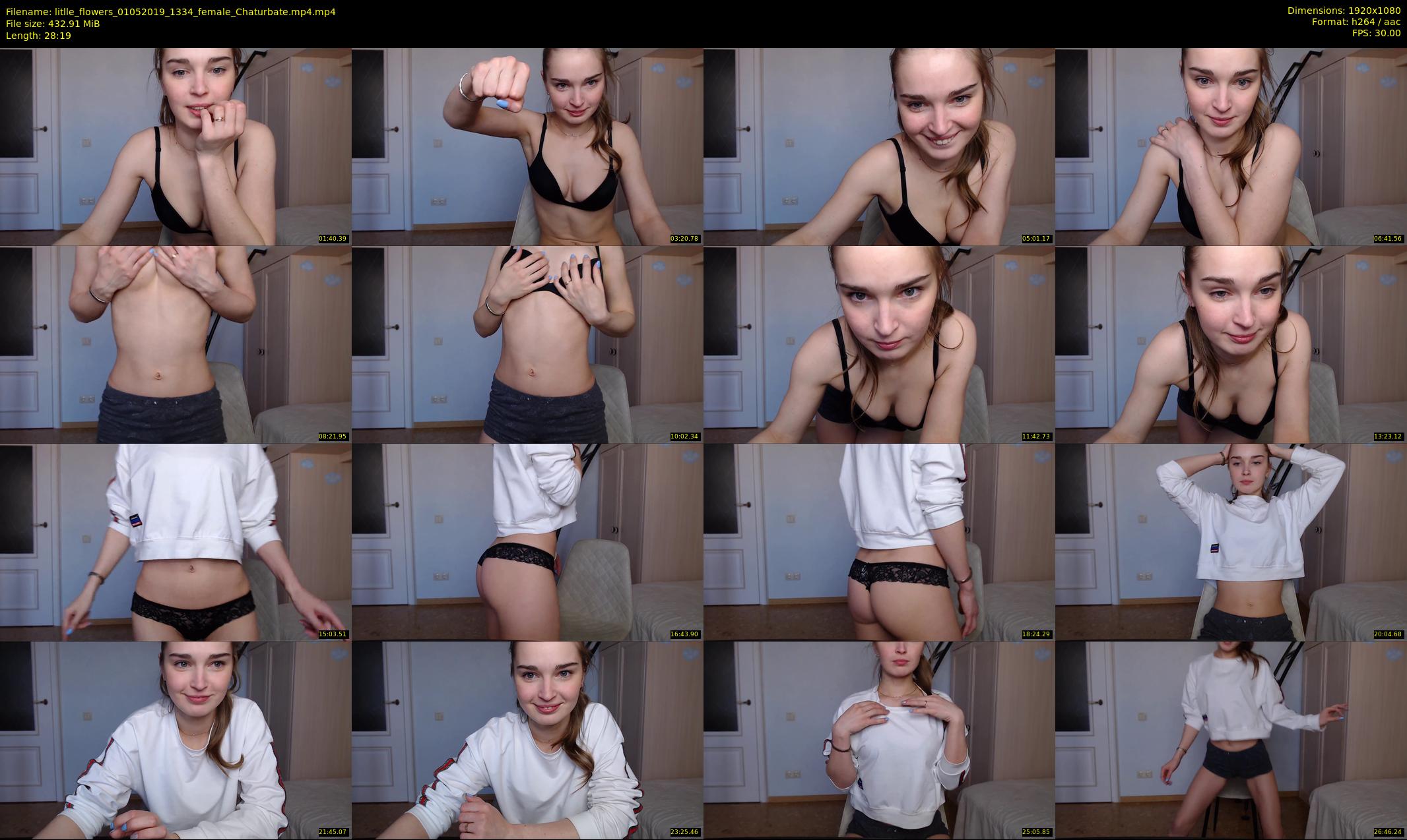 litlle_flowers — 29 minute Chaturbate female cam show recording, 1080p, May 1, 2019