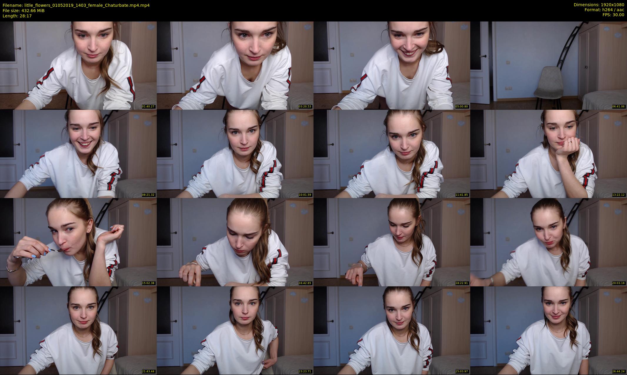 litlle_flowers — 29 minute Chaturbate female cam show recording, 1080p, May 1, 2019