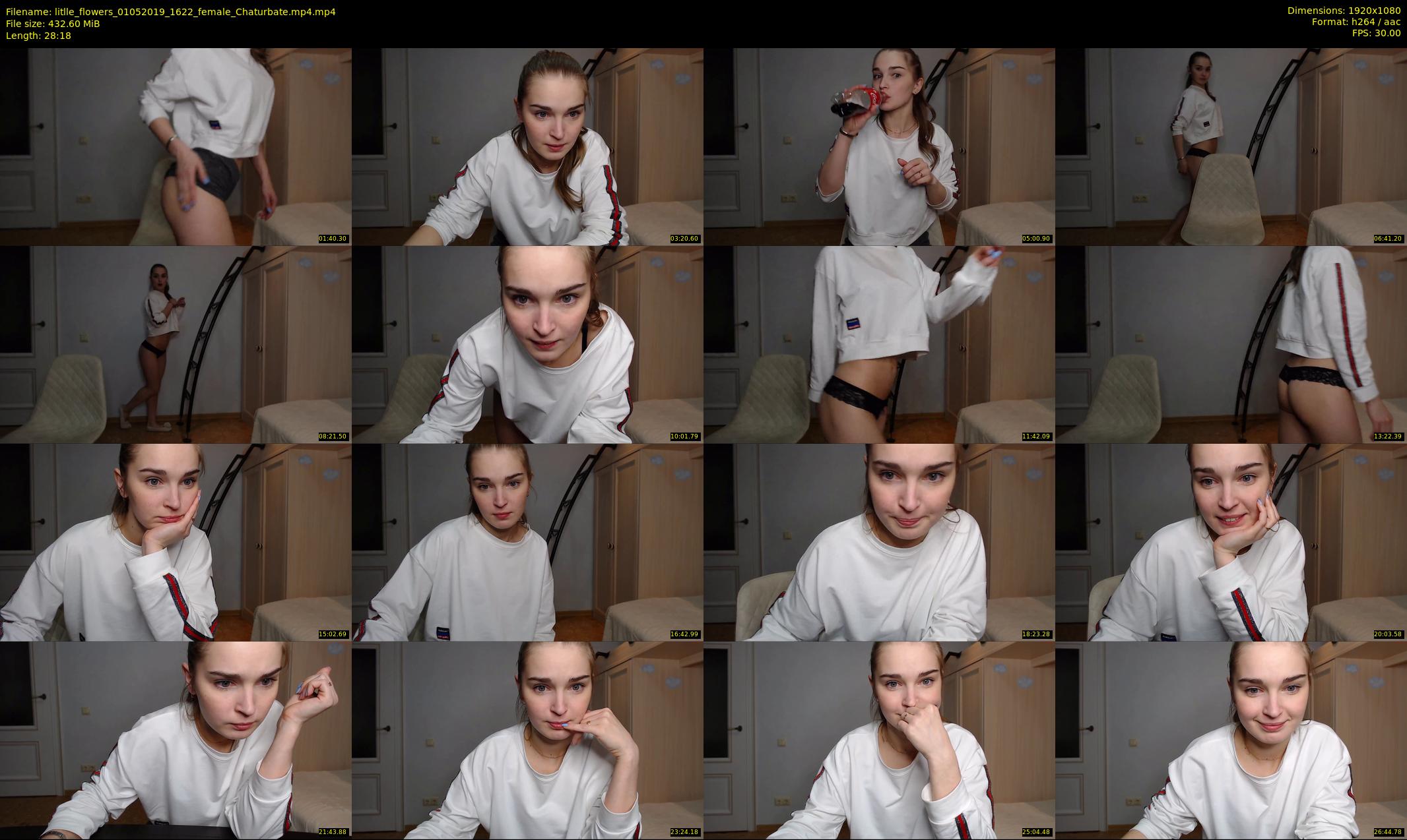 litlle_flowers — 29 minute Chaturbate female cam show recording, 1080p, May 1, 2019