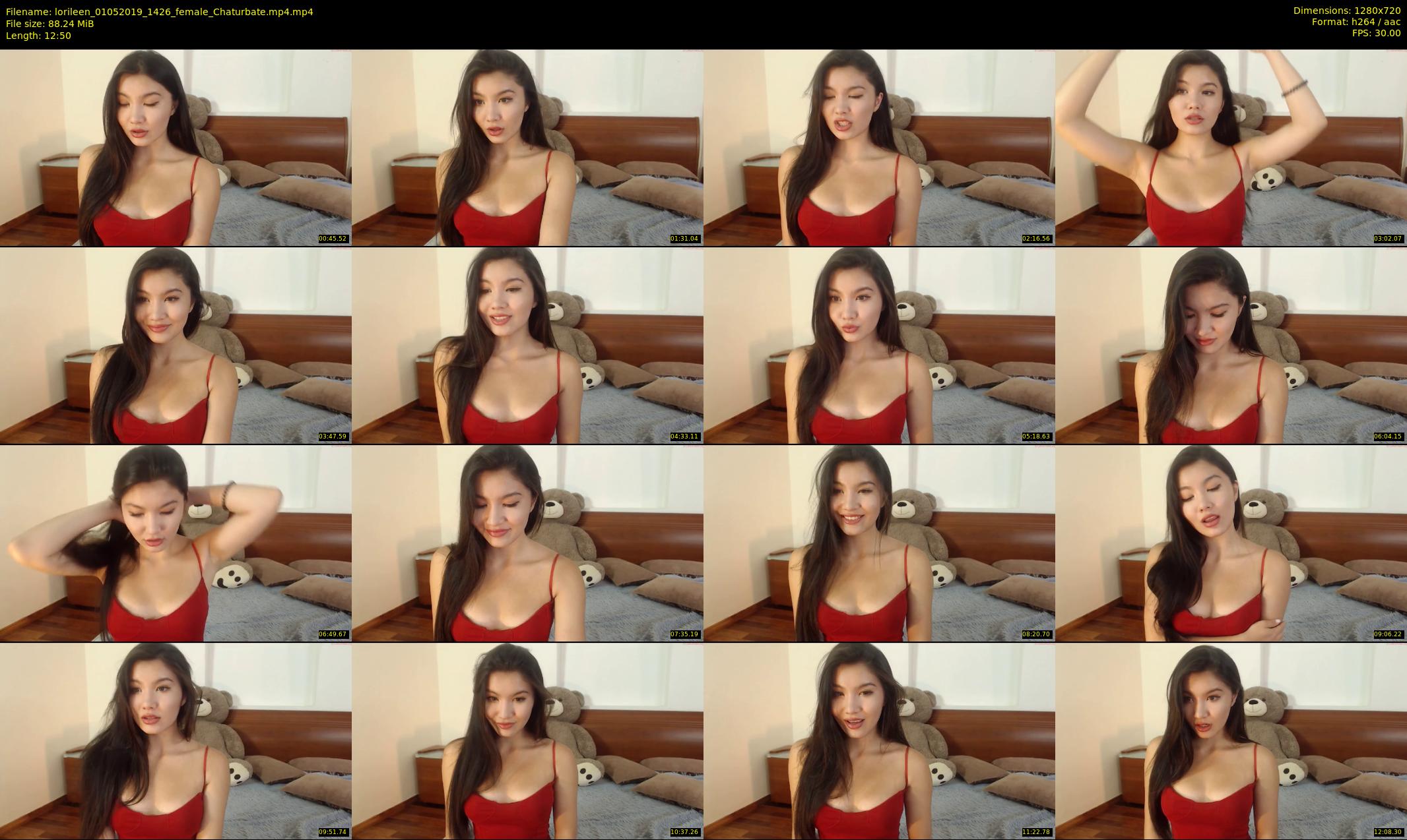 lorileen — 13 minute Chaturbate female cam show recording, 720p, May 1, 2019