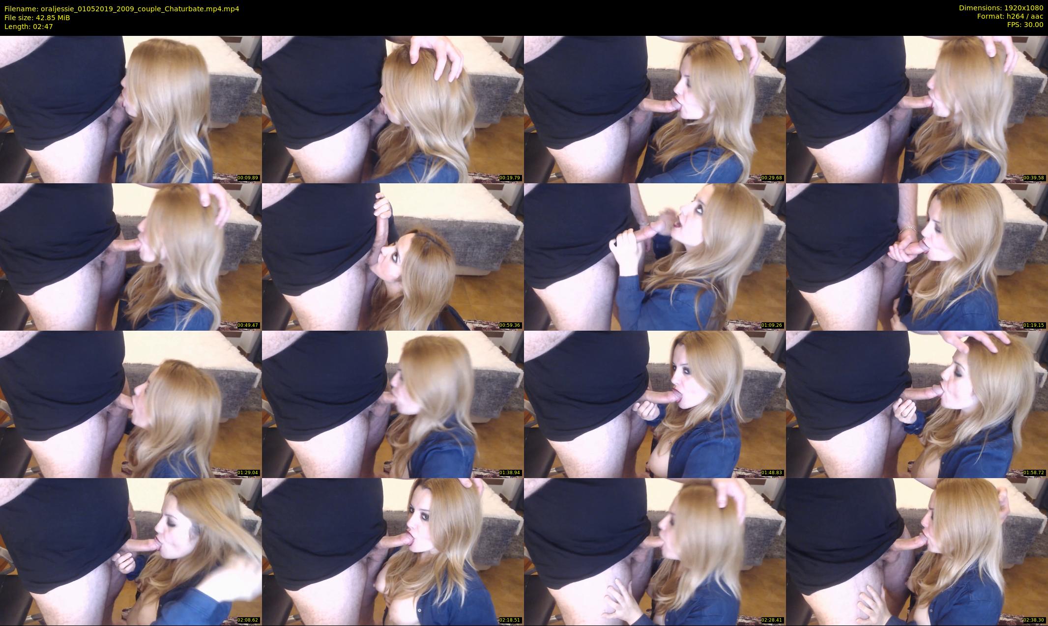 oraljessie — 3 minute Chaturbate couple cam show recording, 1080p, May 1, 2019