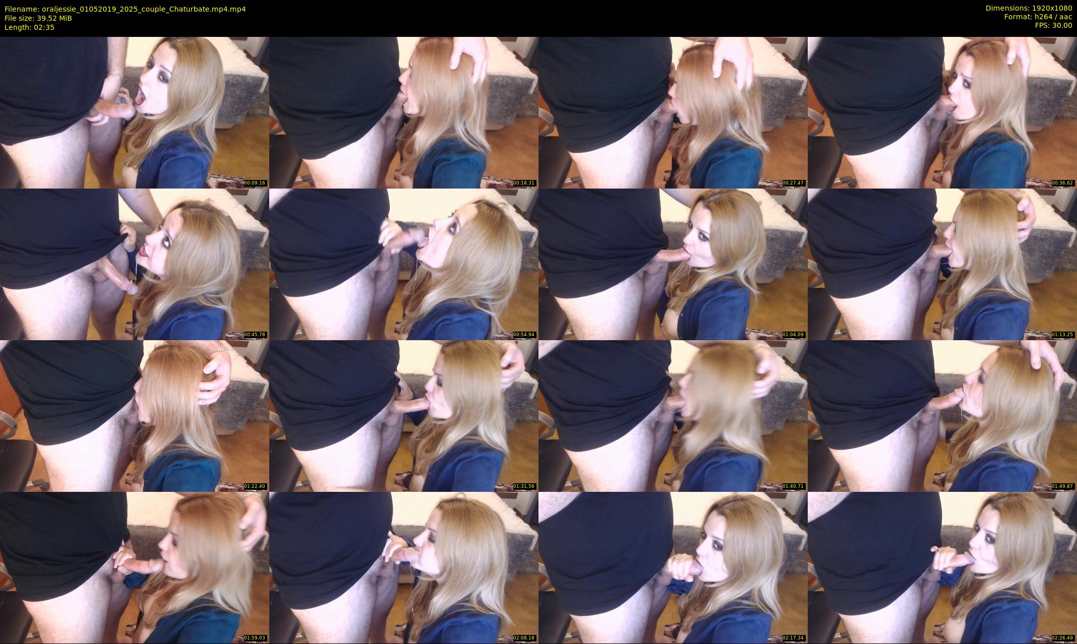 oraljessie — 3 minute Chaturbate couple cam show recording, 1080p, May 1, 2019