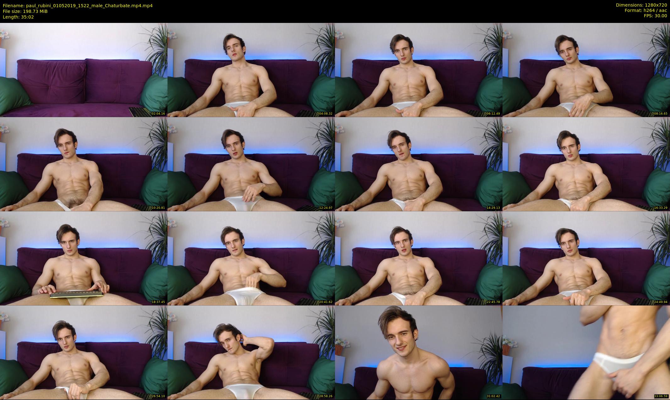 paul_rubini — 36 minute Chaturbate male cam show recording, 720p, May 1, 2019
