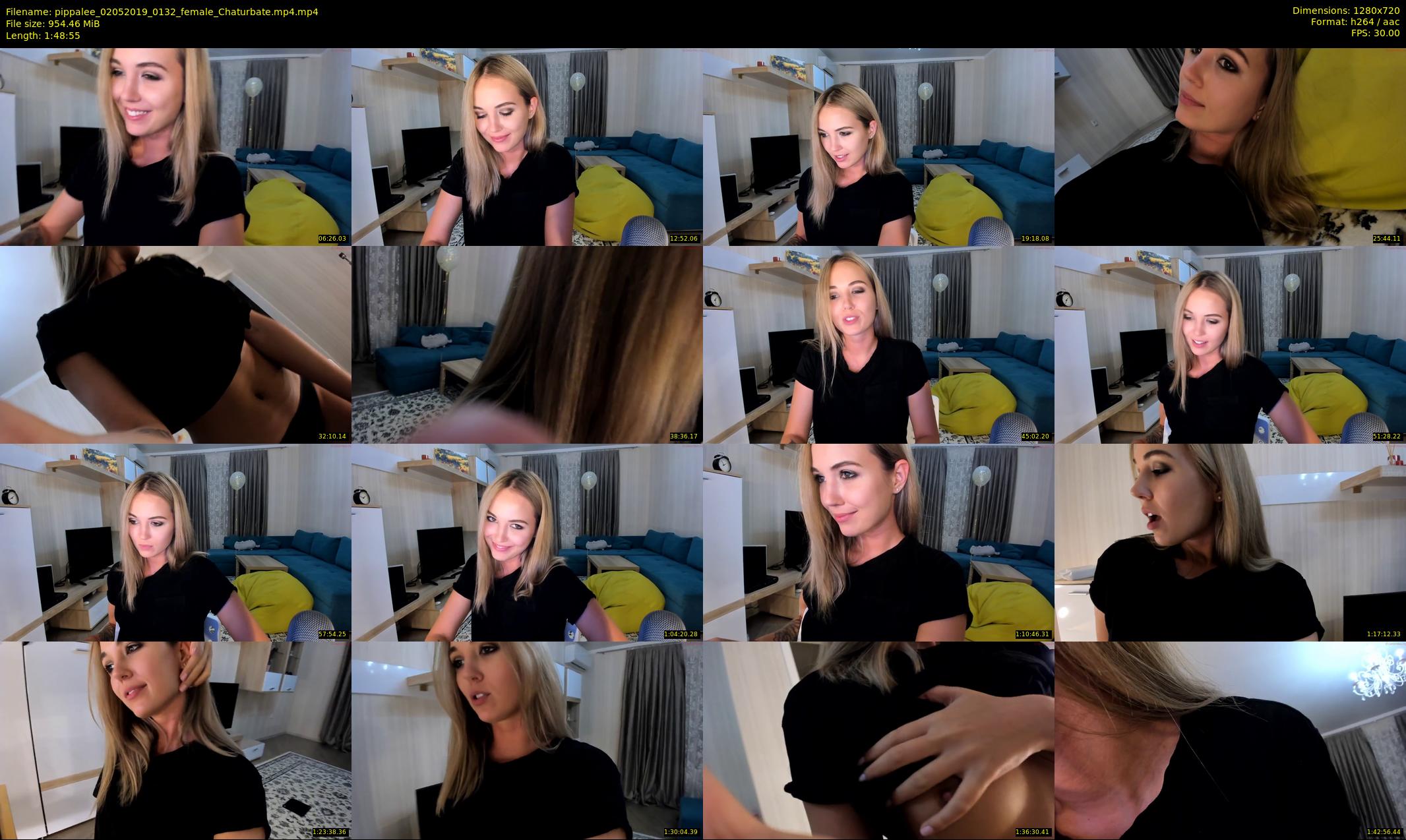pippalee — 109 minute Chaturbate female cam show recording, 720p, May 2, 2019