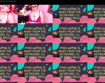 pyrowayne — 3 minute Chaturbate female cam show recording, 720p, May 2, 2019