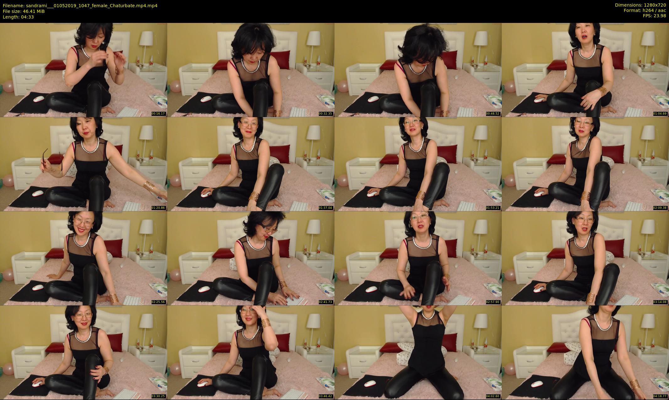 sandrami__ — 5 minute Chaturbate female cam show recording, 720p, May 1, 2019