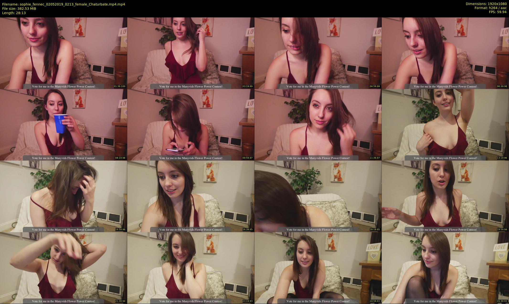 sophie_fennec — 29 minute Chaturbate female cam show recording, 1080p, May 2, 2019