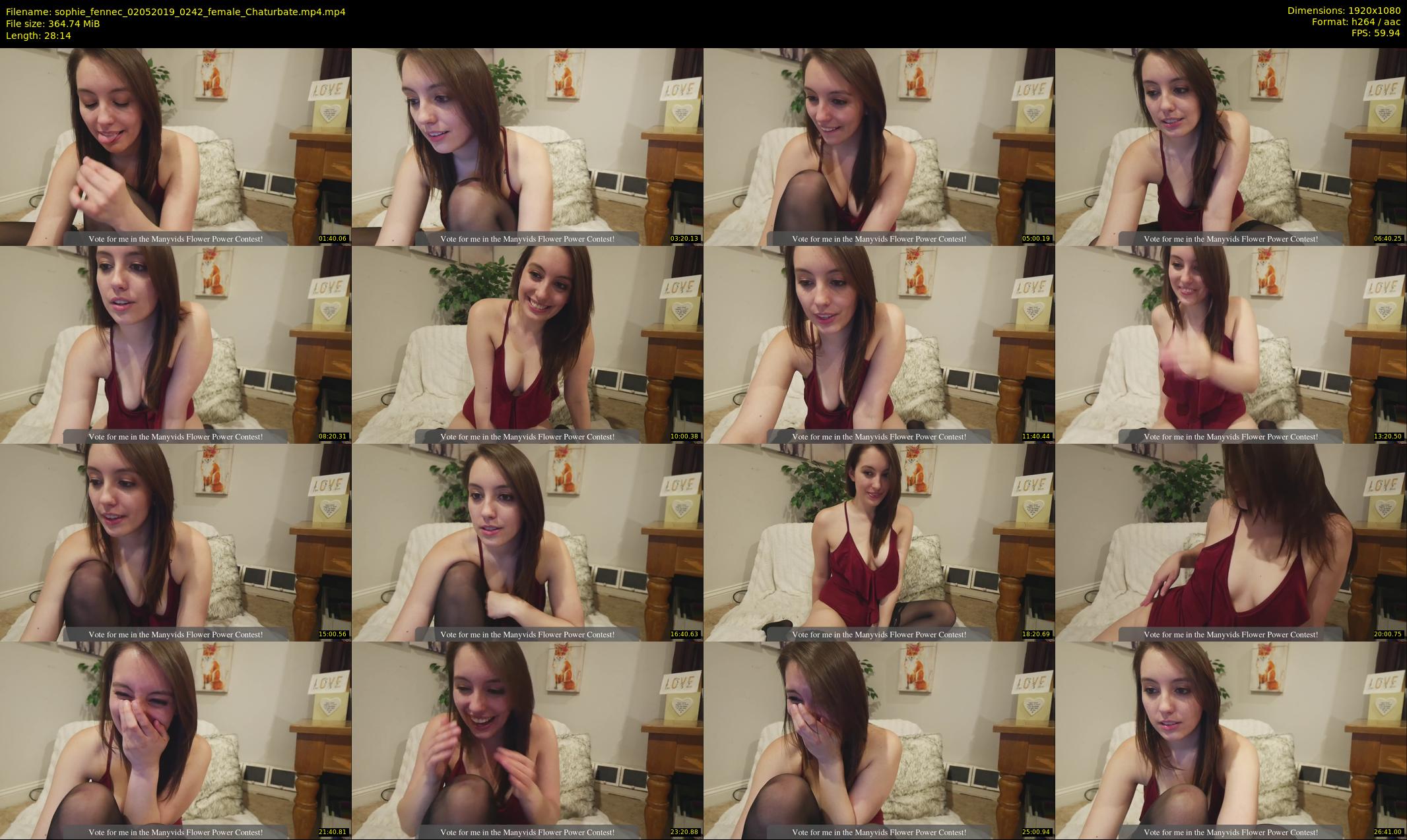 sophie_fennec — 29 minute Chaturbate female cam show recording, 1080p, May 2, 2019