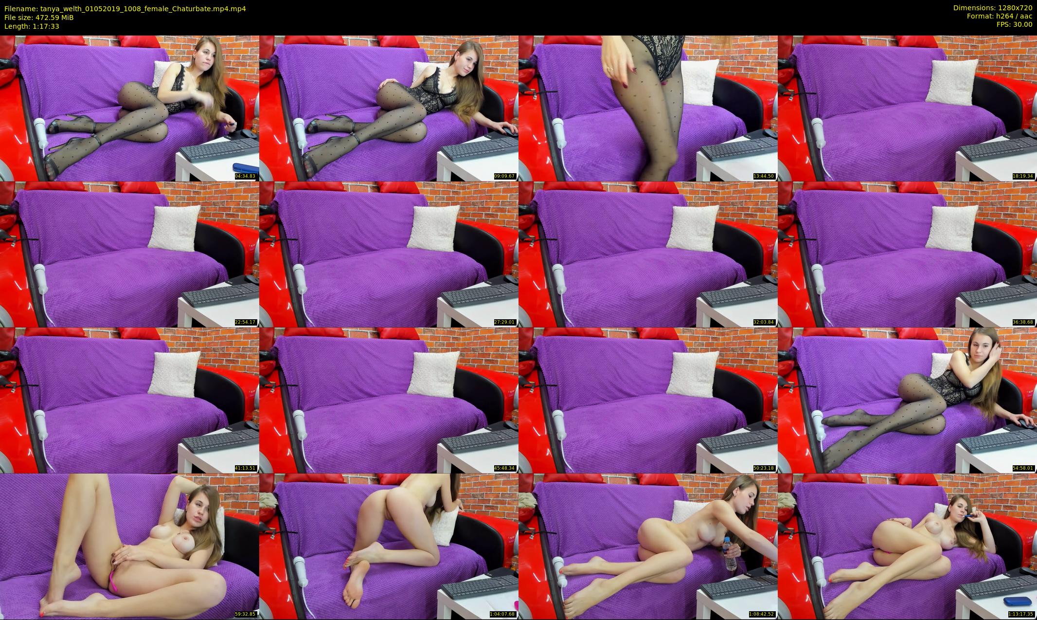 tanya_welth — 78 minute Chaturbate female cam show recording, 720p, May 1, 2019